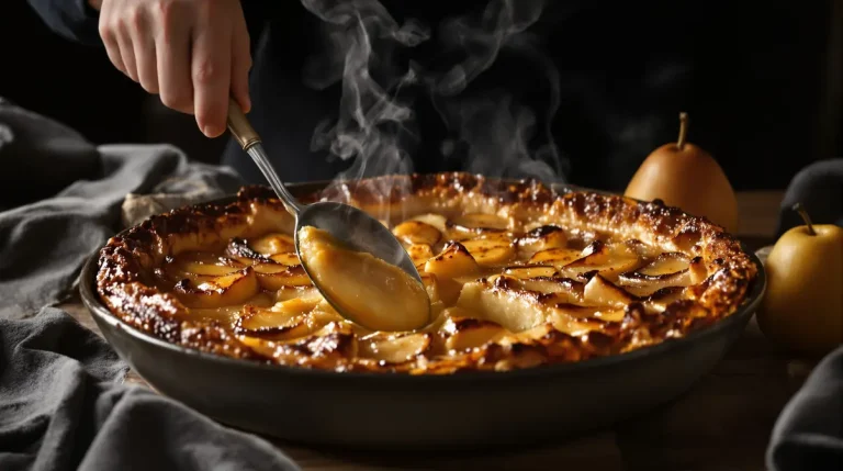 « Je n'ose plus servir d'autres desserts quand j'ai des invités en hiver » : ce clafoutis express a métamorphosé mes fins de repas en famille