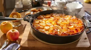 « Une poêle, et c’est tout » : le gâteau aux pommes que je fais sans four