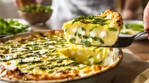 Asperges et chèvre frais dans un appareil sans pâte : la proportion exacte qui change tout