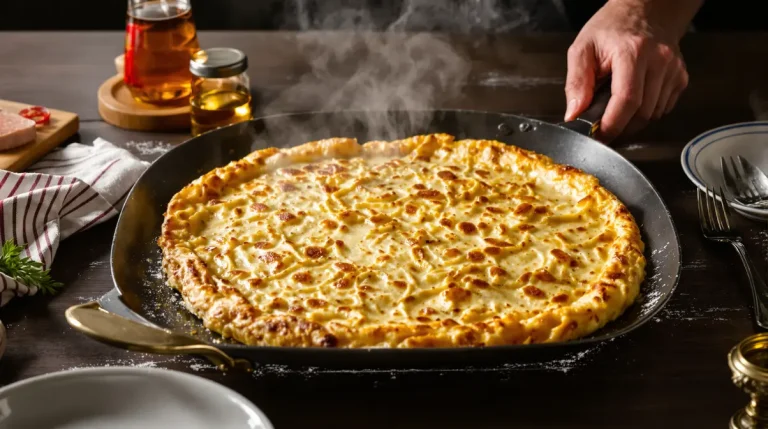 Ce plat génois ancestral aux pois chiches, croustillant et fondant, sublime chaque repas d'hiver partagé