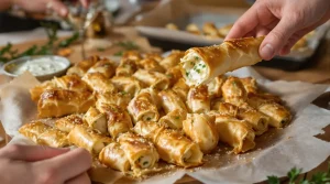 J’ai trouvé l’apéro idéal pour les fêtes : mes roulés à la pâte filo font un carton, prêts en 15 min