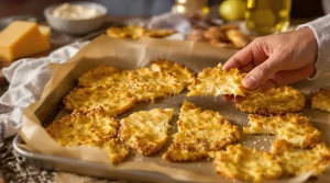 Je les prépare en 10 minutes : mes crackers maison au fromage et aux graines, ultra croustillants