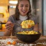 « Je ne cuisine plus que ça le soir » : mon bowl cake salé express prêt en 7 minutes avec les restes du frigo