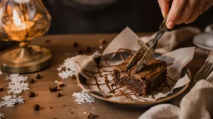 Mon brownie healthy express sans farine : moelleux irrésistible, chocolat intense et seulement 4 ingrédients du placard pour un goûter d’hiver fondant