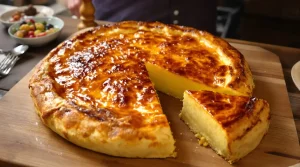 Mon feuilleté camembert–jambon–oignons : la recette riche mais tellement bonne que tout le monde me la réclame