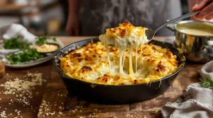 Oubliez la béchamel : la sauce que les chefs adorent transforme vraiment tous vos gratins